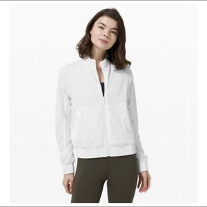 Reversible lululemon bomber jacket